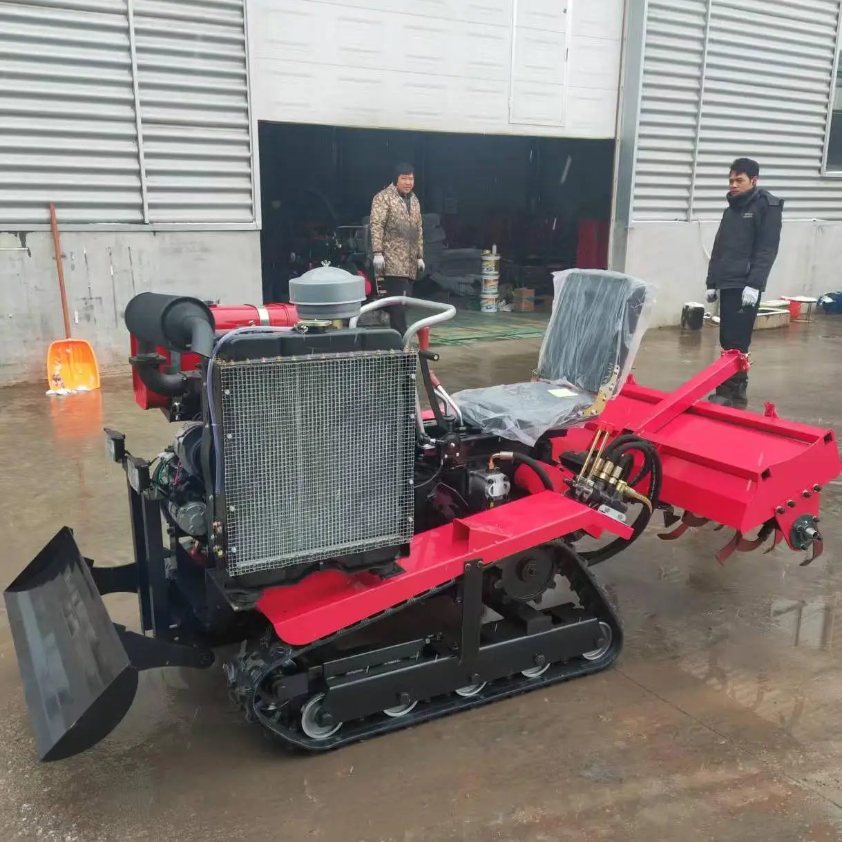 

40HPdouble-cylinder Track Cultivator Agricultural Farming Machine