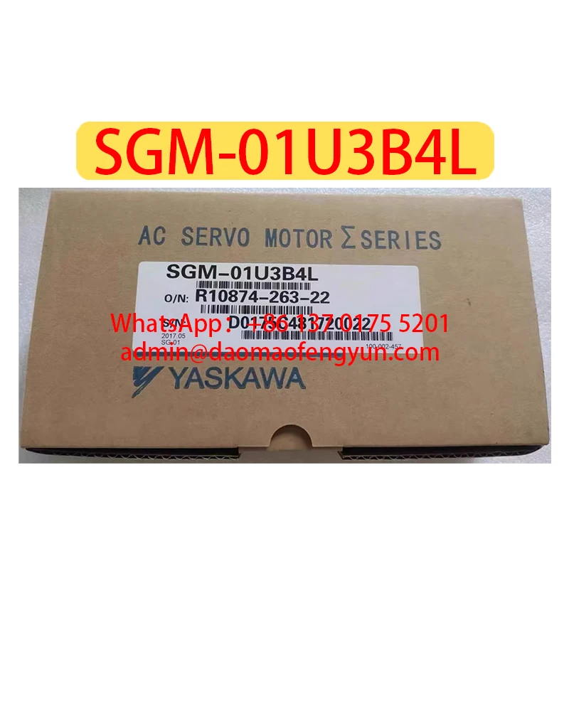 

SGM-01U3B4L Brand New Servo Motor SGM 01U3B4L，Fast shipping