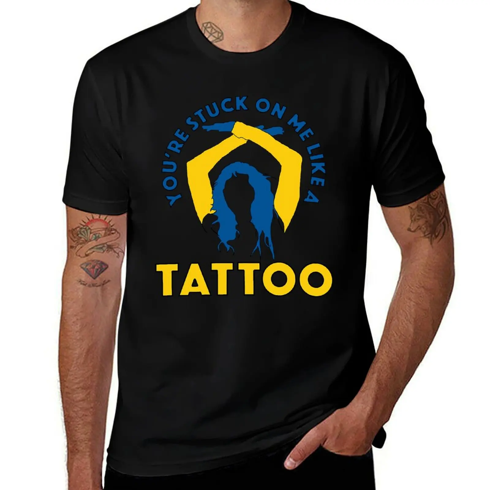 

shirts t for t - 2023 g Eurovision 100% t Sweden shirts - T-Shirt man cotton TATTOO pack cotton shirt man Loreen men