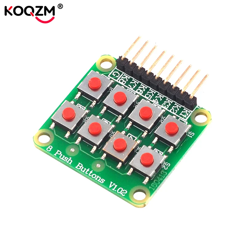 

Клавиатура Arduino AVR PIC V1.00, матричная клавиатура 2x4 — модуль 4x2 2*4 с восемью кнопками