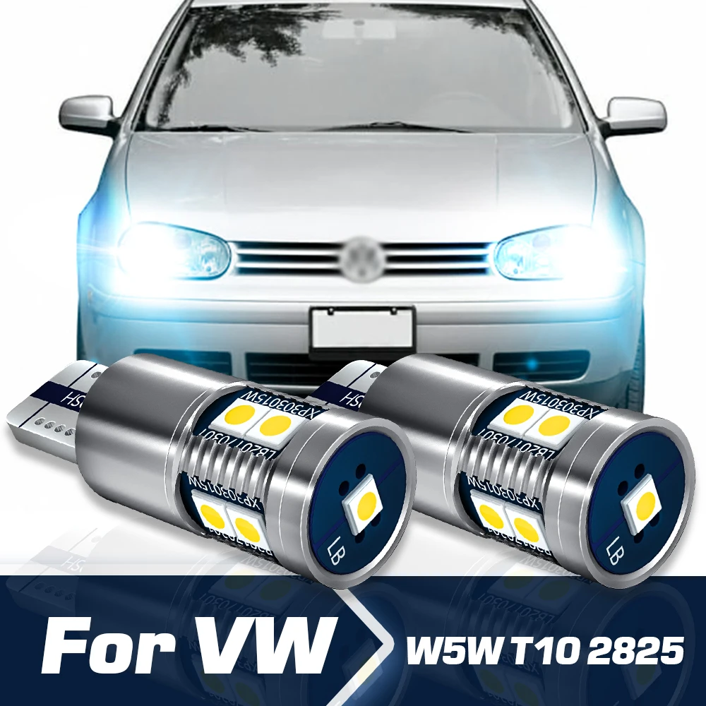 

Parking Light 2pcs LED Clearance Bulb Canbus W5W T10 For VW Golf mk6 3 4 5 6 Passat B5 B5.5 B6 B7 B8 CC Polo 6r Touran Caddy 2