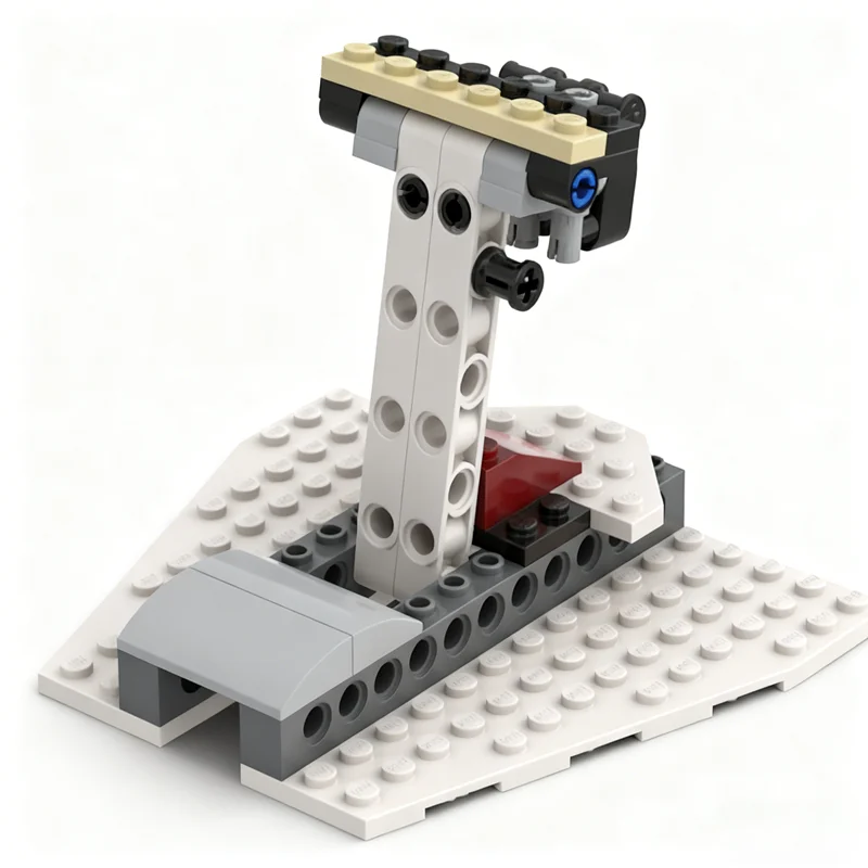 389 Uds. MOC Star Battle E soporte de ala modelo bloques de construcción arquitectura regalos de navidad DIY idea juguetes educativos niños ladrillo