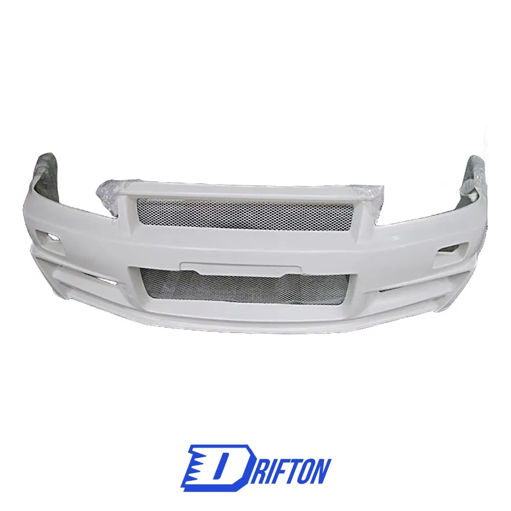 

[free ship] Nismo Z-Tune Style FRP Front Bumper For Nissan R34 GTR