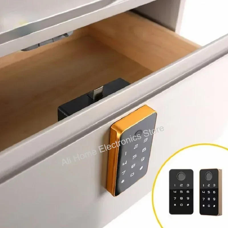 

Smart Cabinets Fingerprint Lock Password Lock for Office File Drawer Cabinets Sauna Storage Cabinets Smart Door Lock