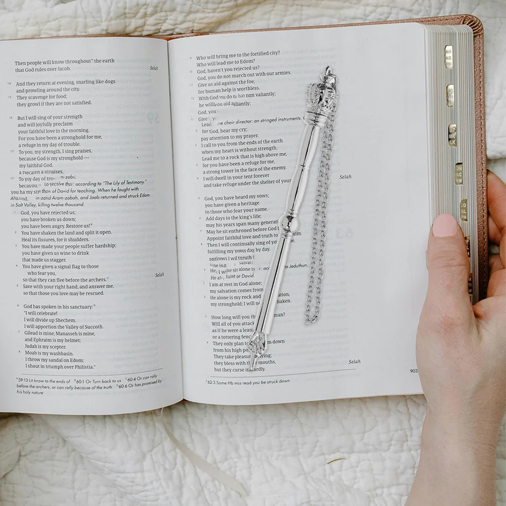 

2pcs Bible Reading Pointer Metal Torah Pointer For Jewish Page Marker Reading Tool Church Anniversary Souvenir Mitzvah