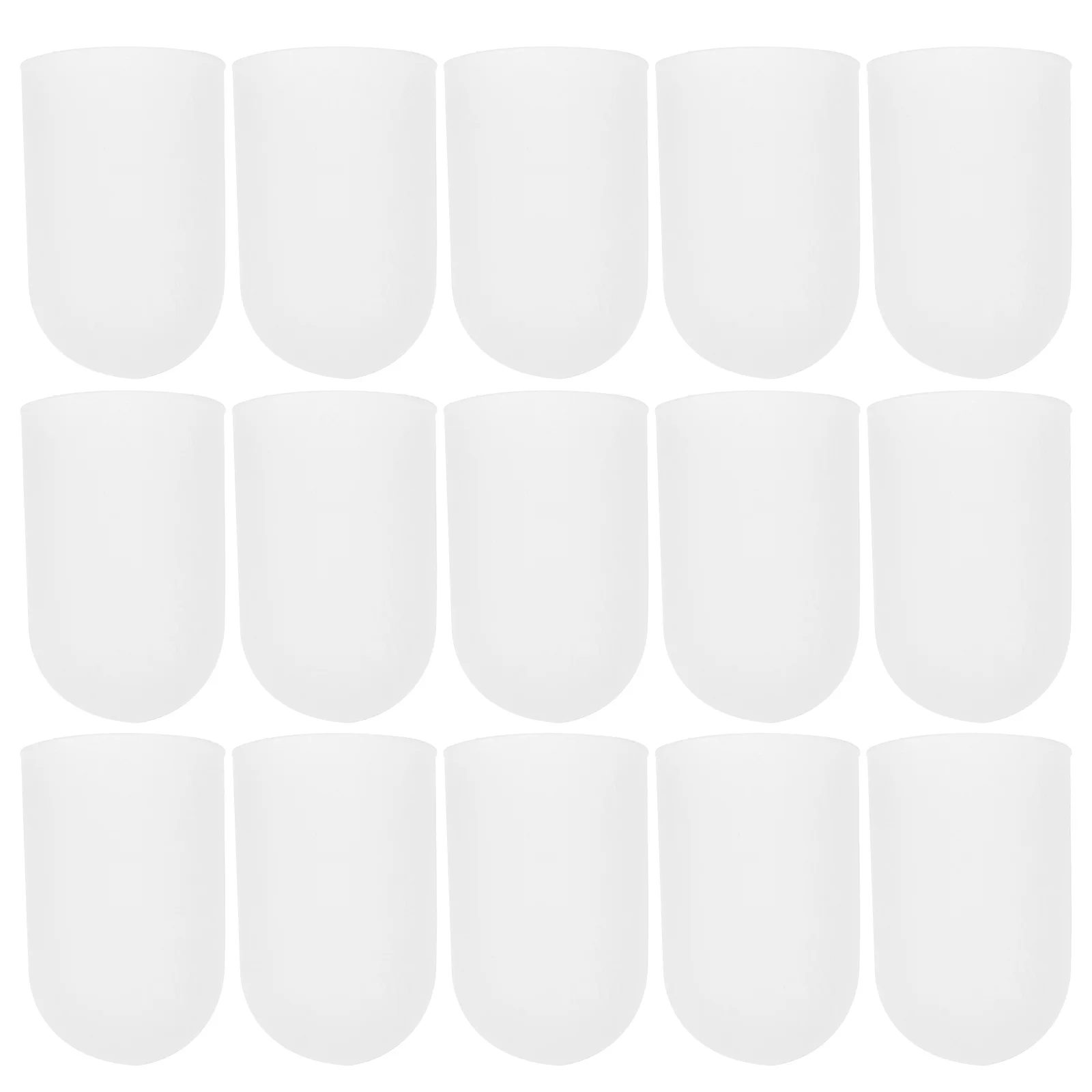 20pcs Heat-Resistant Finger Protectors Anti-Scald Slip-Proof Kitchen Workshop Safety Guards Reusable Finger Sleeves