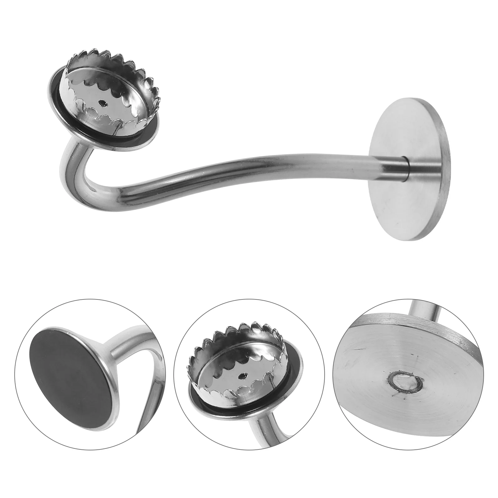 Stainless Steel Soap Holder Sink Sponge Magnetic Attraction Kitchen Bar Dish Shower Travel