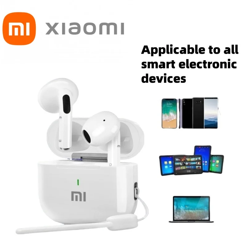 

Original XIAOMI A6Pro Wireless Bluetooth Headset In-Ear Extra Bass Earbud HiFI Stereo Sport Earphone with Mic Earphone lanyard