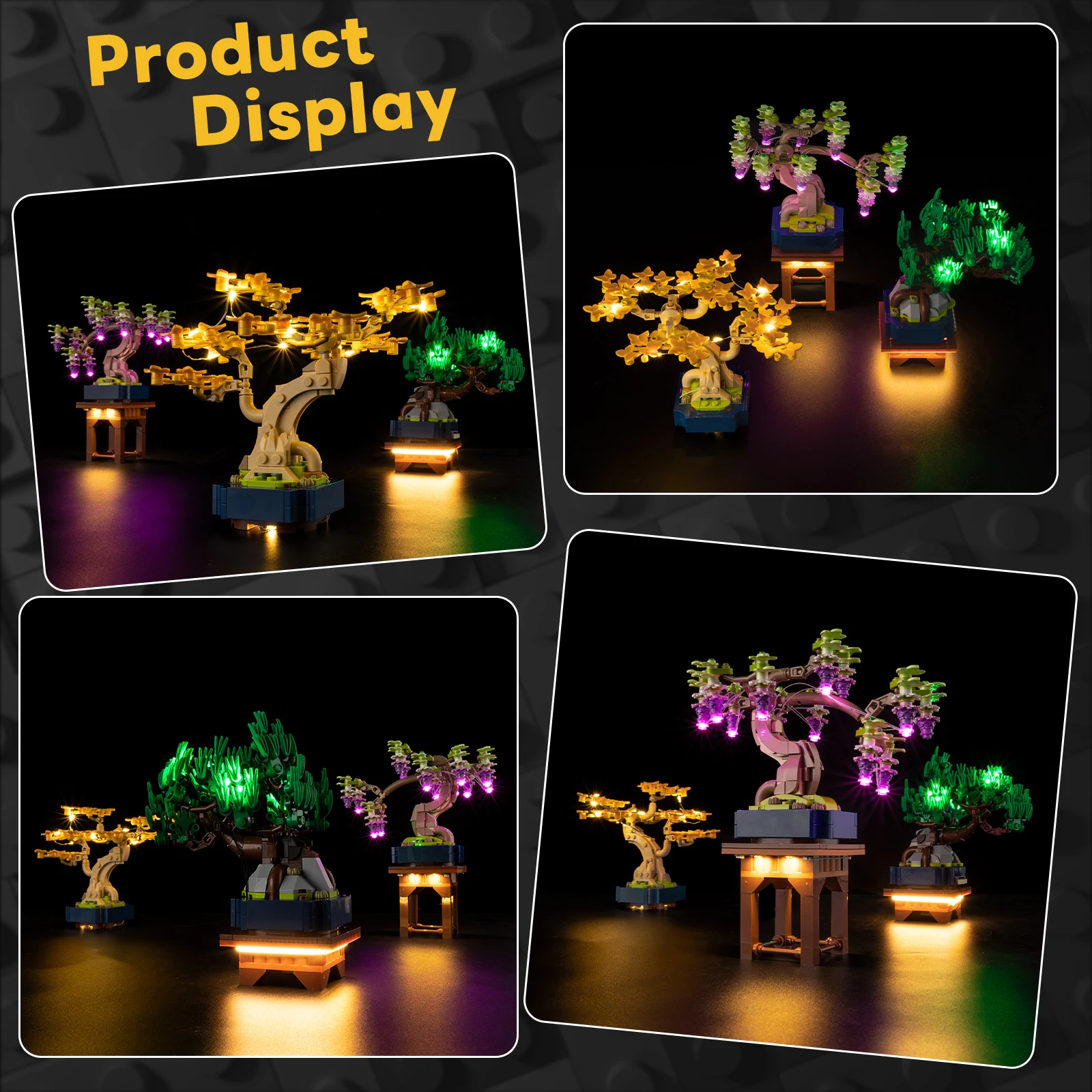 

Led Light Kit for LEGO Mini Bonsai Trees 10373 Building Blocks Not Include Model Bricks