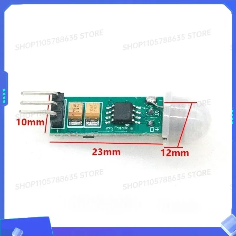 Mini Passive Infrared Human Motion Sensor Module Low Power Body Induction Switch PIR Motion Detector Board