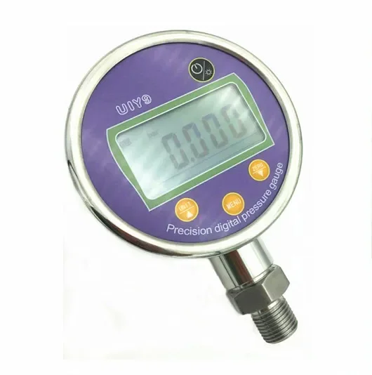 0.05%FS High Accuracy 4-20mA Output RS485 Optional Digital Gas Liquid Pressure Gauge