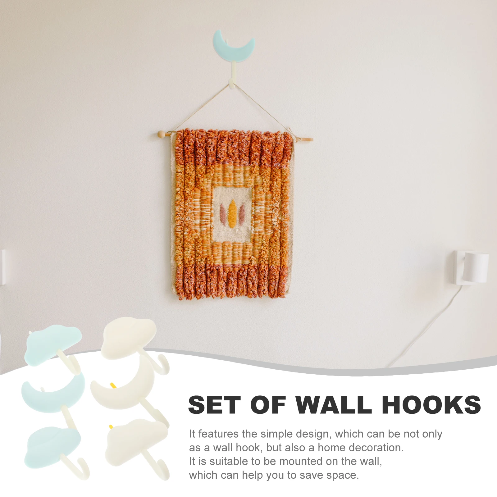 

No Trace Wall Removable Bathroom Coat Hooks Storage Hangers Clothes Hat Towel Hooks Adhesive Hook Wall Mount Hook VersatileHooks