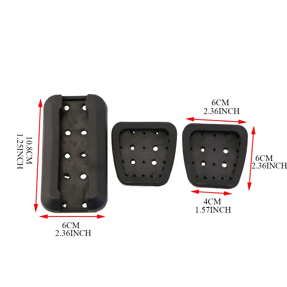 AT MT Pedals for Honda Civic CRV CR-V Jade Accord Elysion Odyssey Gas Fuel Brake Foot Rest Pedal Plate Pedal Pad Cover view 4