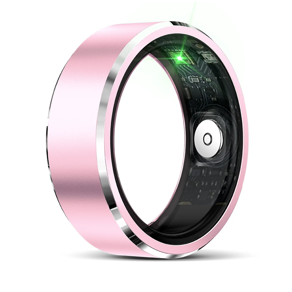 R5 Smart Rings 5ATM Waterproof Motion Sensing Game Gesture Photograph  Health Monitoring Aluminum Alloy with Charging Case