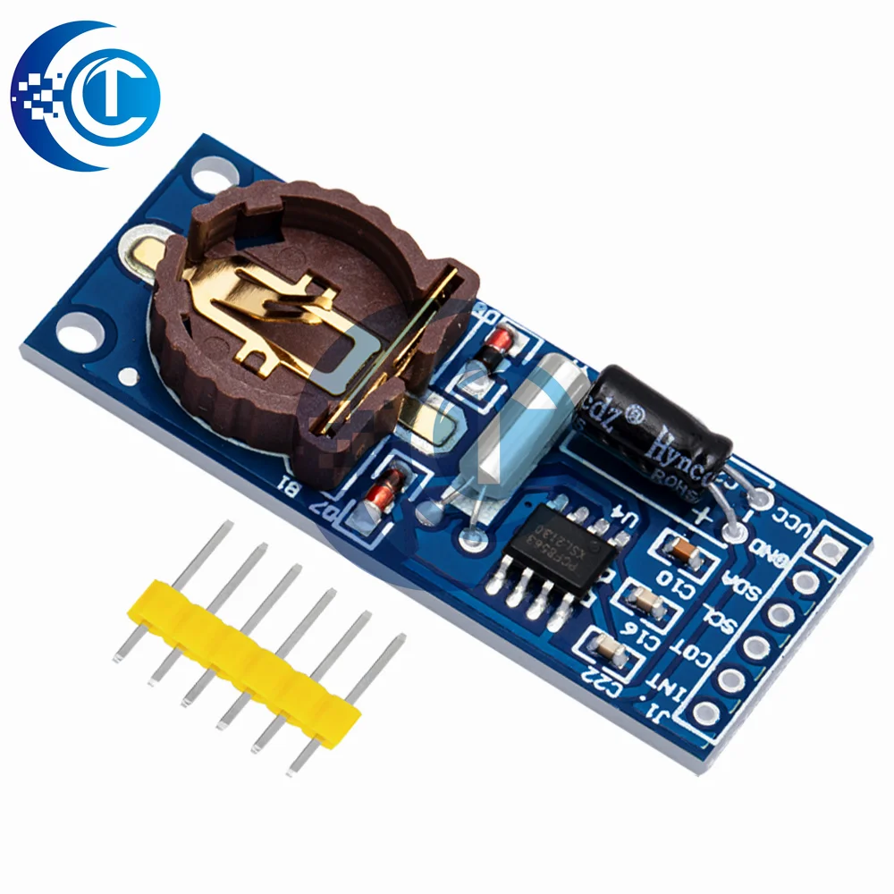 Новая плата модуля PCF8563 PCF8563T 8563 IIC часов реального времени RTC хорошо, чем DS3231 AT24C32 3,3 В