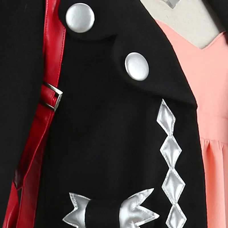 New Sword Shield Costume Women Girls Dress Spikemuth Galar Trainer Marnie Mary Game Cosplay Wig FD1;6 - view 5