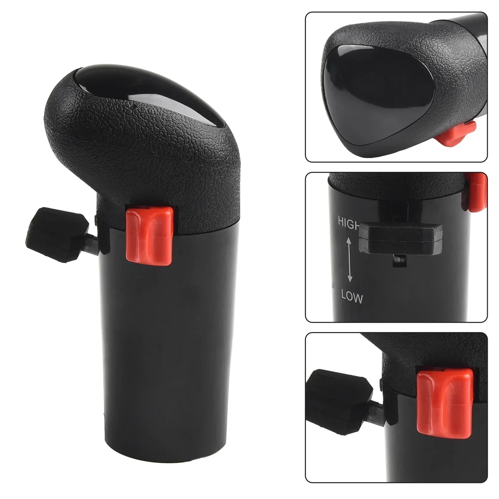 Knob ​Gear Shift Gear Shift Lever Knob ABS Aluminum Black Gear Shift Control Lever Knob 13 Speed For Eaton Fuller Accessories