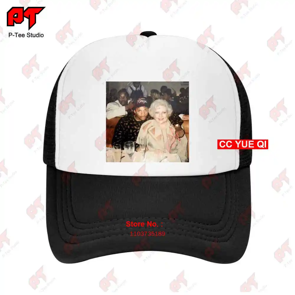 Betty White X Easy E Rapper Baseball Caps Truck Cap 8LD5