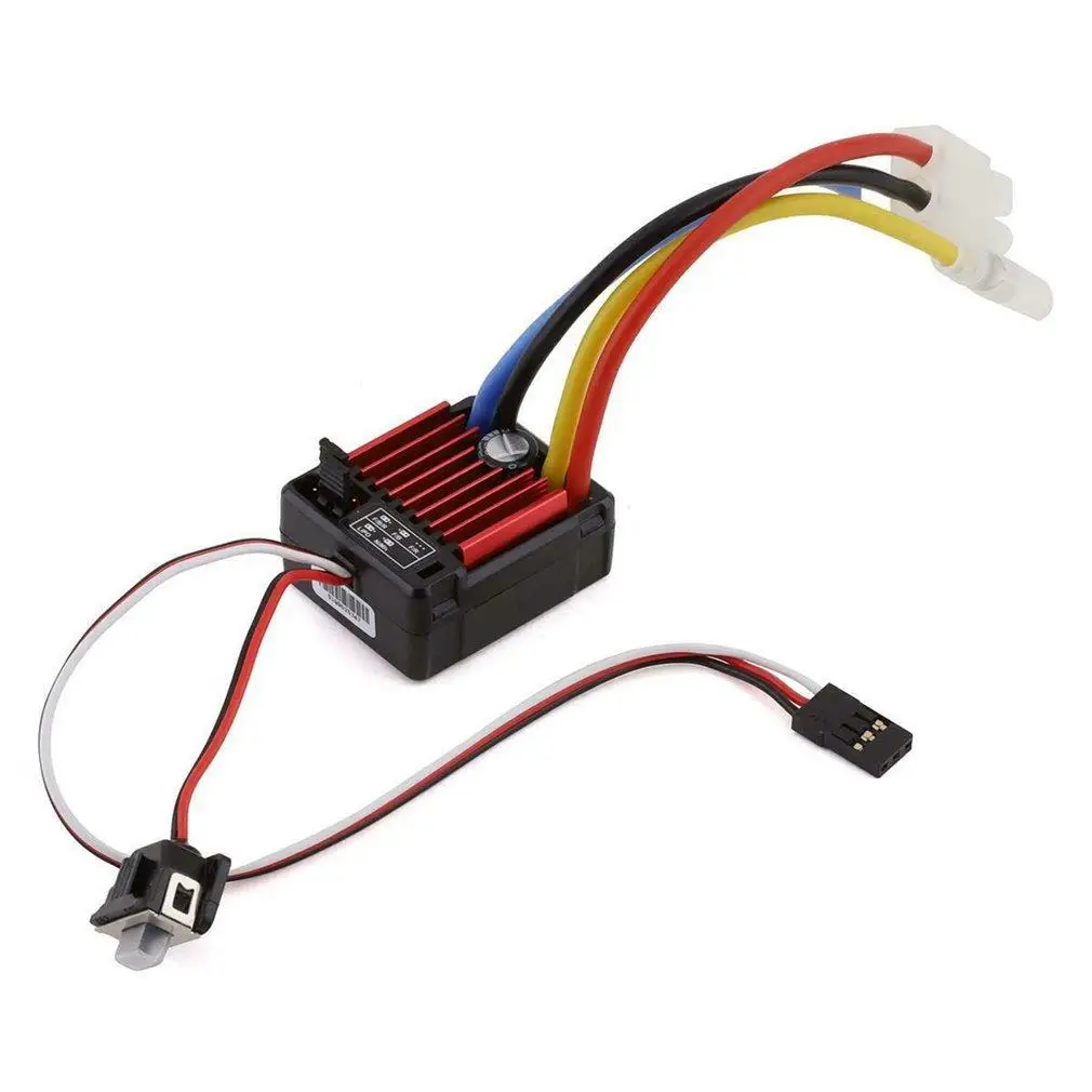 1pcs Original Hobbywing QUICRUN WP 1060 60A Waterproof Brushed ESC With BEC For 1:10 RC Car Waterproof