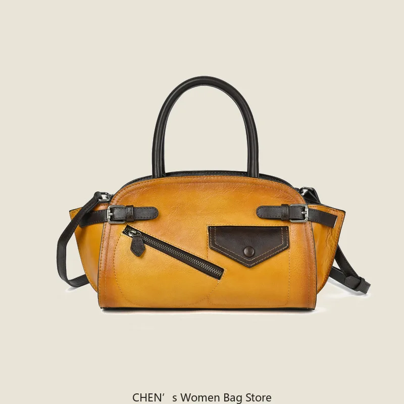 

Women Leather Handbag Ladies Fashion Shell Hand Bags Designer Bolsa Feminina Luxury Top-Handle Purse Tote