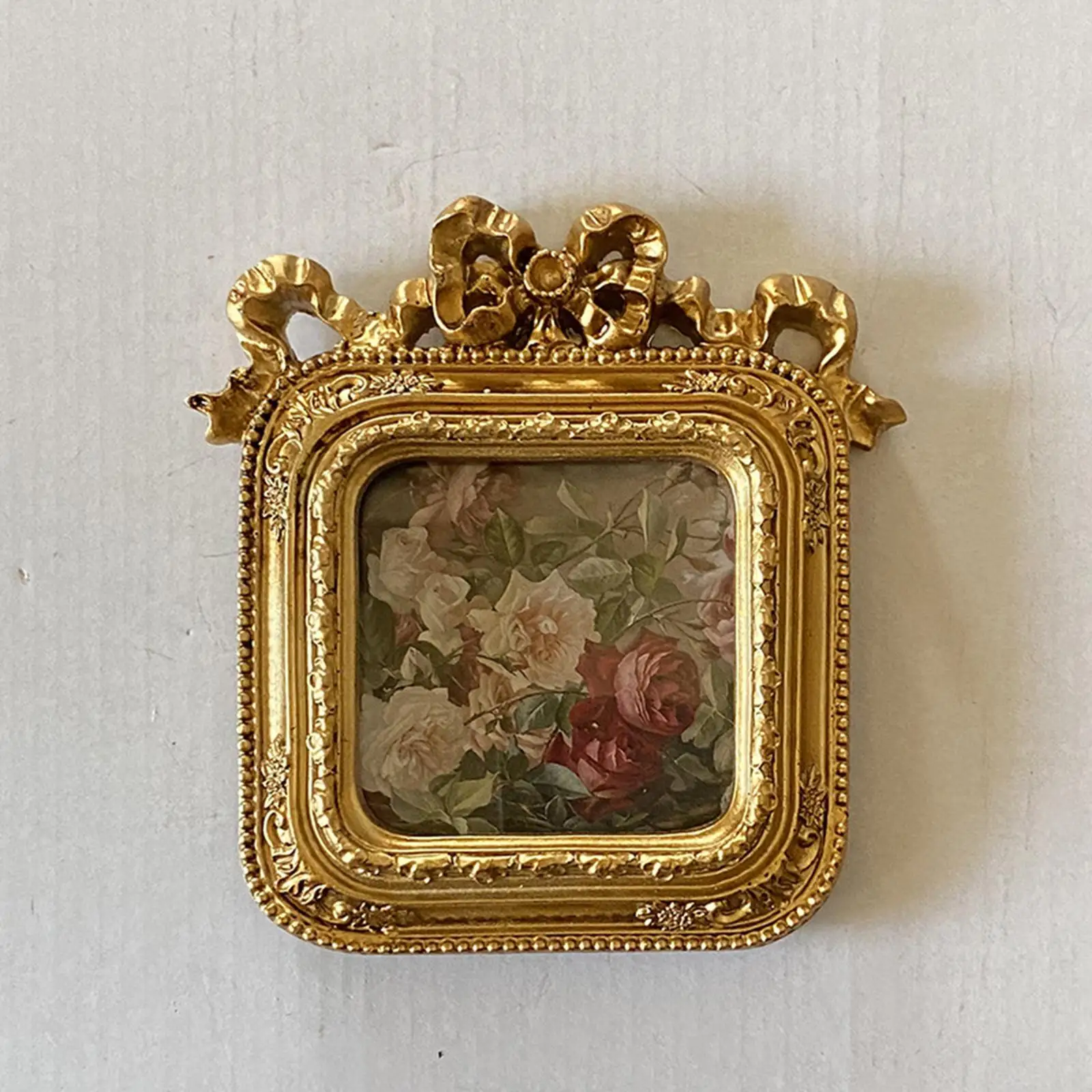 กรอบรูปวินเทจหรูหราPhoto Gallery Artโบราณสําหรับชั้นวางหนังสือห้องนั่งเล่นห้องนอนตกแต่งห้องรับประทานอาหาร