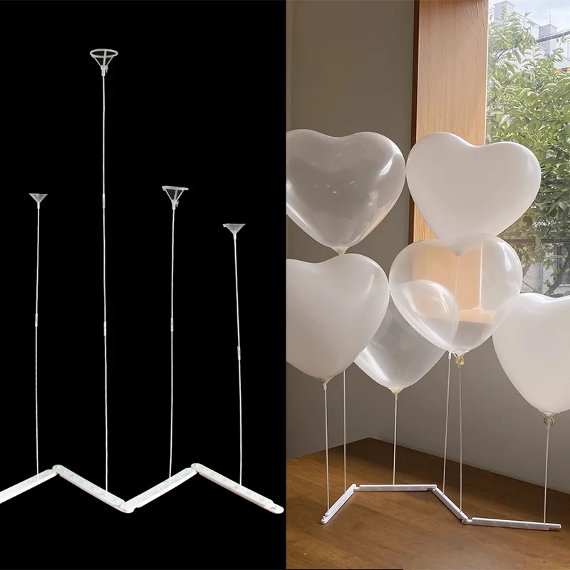 

1set balloon stand balloon support column table float baby shower birthday party decor wedding party balloon stick home decor