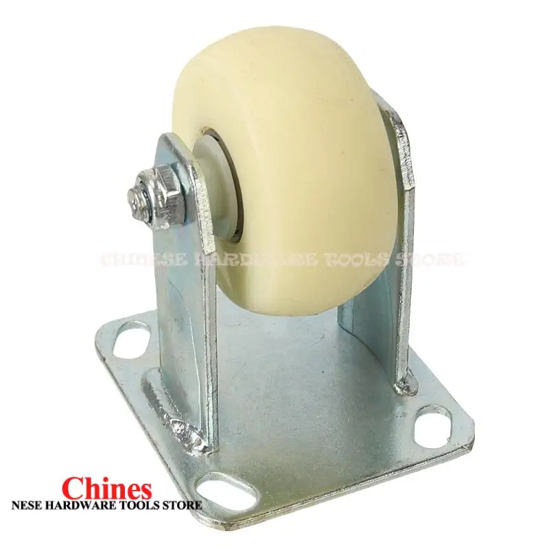 Pet Cages Ideal for Sideboards and Carts 4-Inch Nylon Fixed Wheel Basic Model – Stable Load-Bearing & Non-Deformable