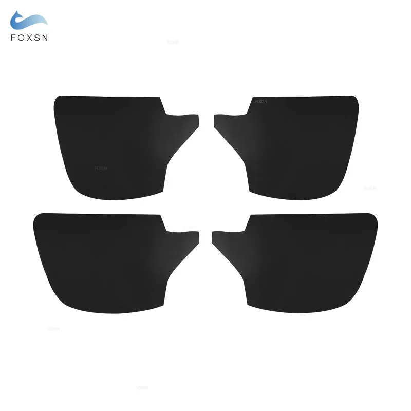 For Toyota Prius 30 2009 2010 2011 2012 2013 2014 2015 4pcs/set Car Interior Door Armrest Panel Leather Cover Accessories Trim
