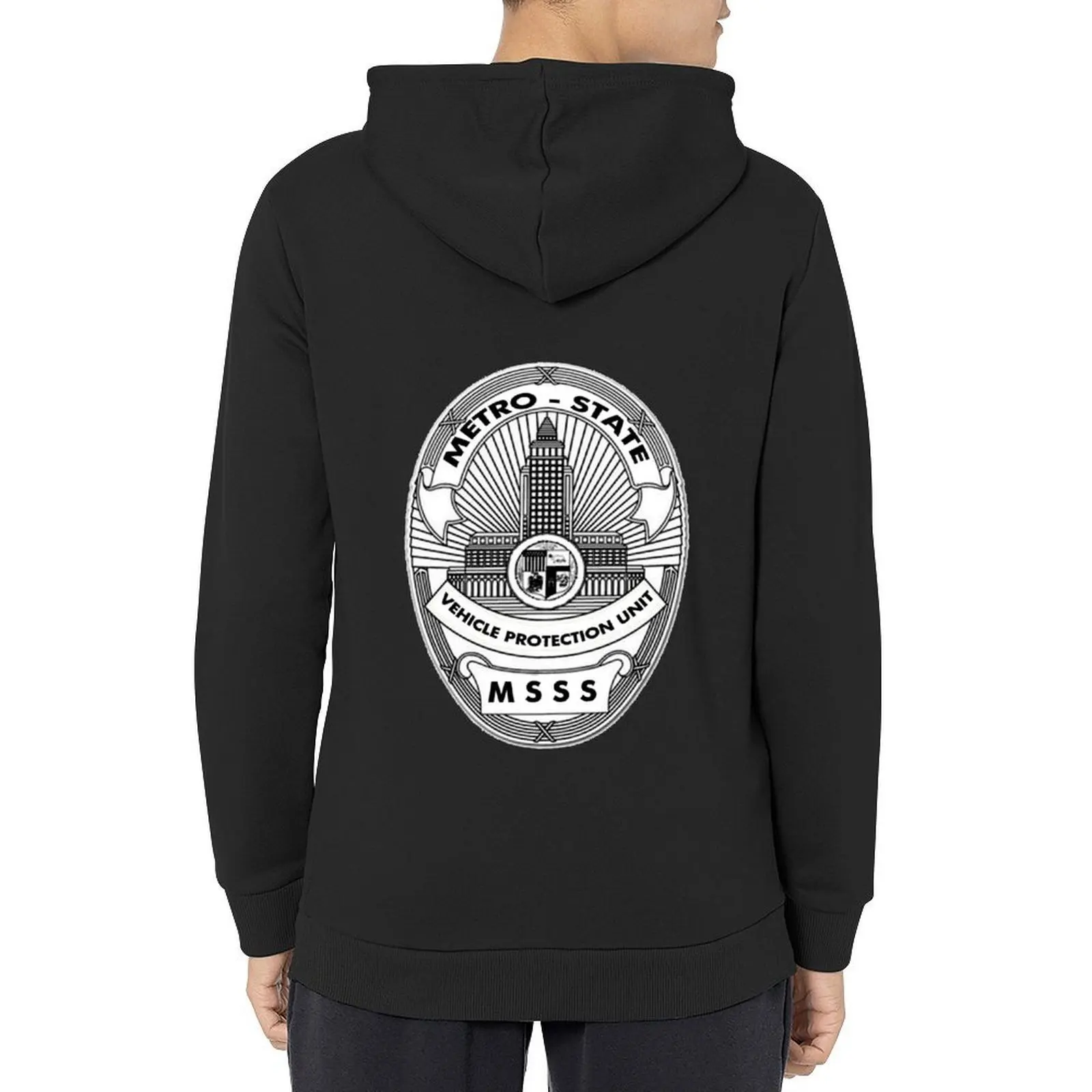 

Metro State Badge Hoodie men wear men's autumn clothes mens clothing men's clothes new features of hoodies & sweatshirts