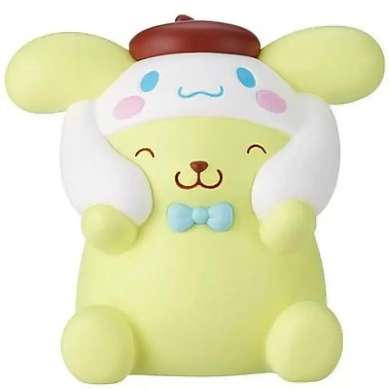 Figura de Ação Kawaii Sanrio Cinnamoroll, Pochacco Kuromi Pom Pom Purin Olá Kitty Anime Figura Brinquedos, Boneca Modelo, Meus Presentes Melody