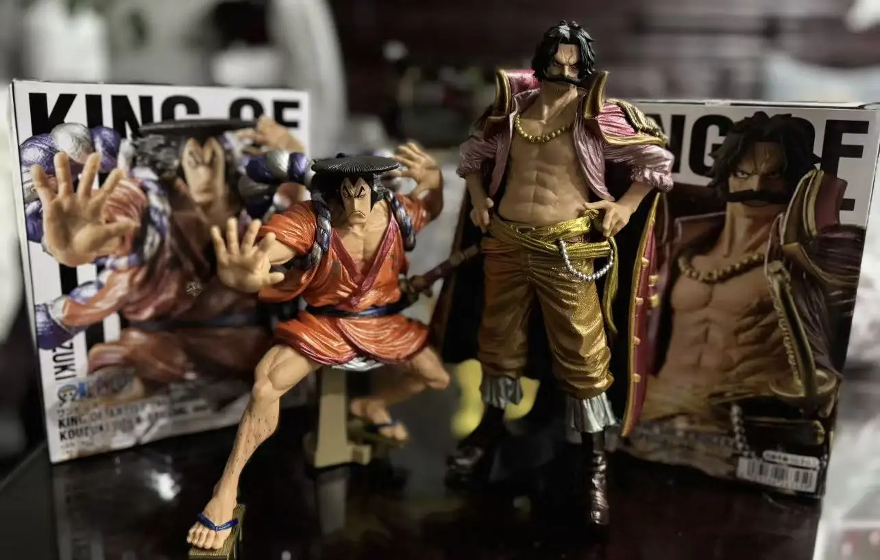 

В наличии: Оригинальная фигурка Bandai Banpresto One Piece King of Artist Гол Д. Роджер и Козуки Оден, модель для декора