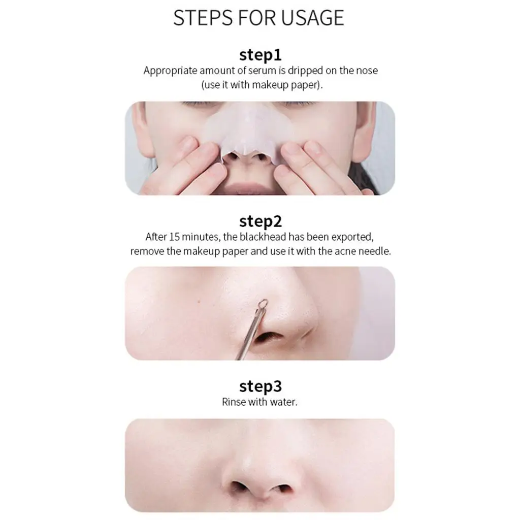 

30ml Oil-Control Exfoliating Nose Moisturizing for Acnes Care Deep Cleansing, Men Women
