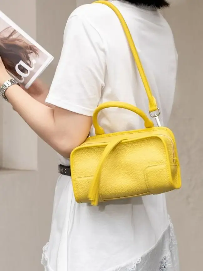 versatile-top-layer-cowhide-leather-crossbody-small-square-bag-handbag-underarm-bag-simple-match-all-seasons-women's-bag