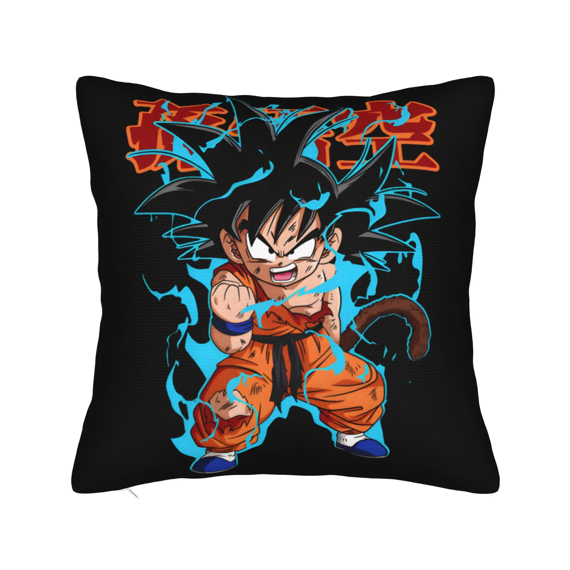 Dragons Balls Pillow Cover Son Goku  Custom Cushion Cover Novelty Pillow Case For Chair Sofa Home Decor