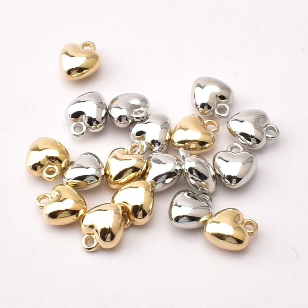 20pcs/lot CCB Love pendant DIY accessory material for jewelry making