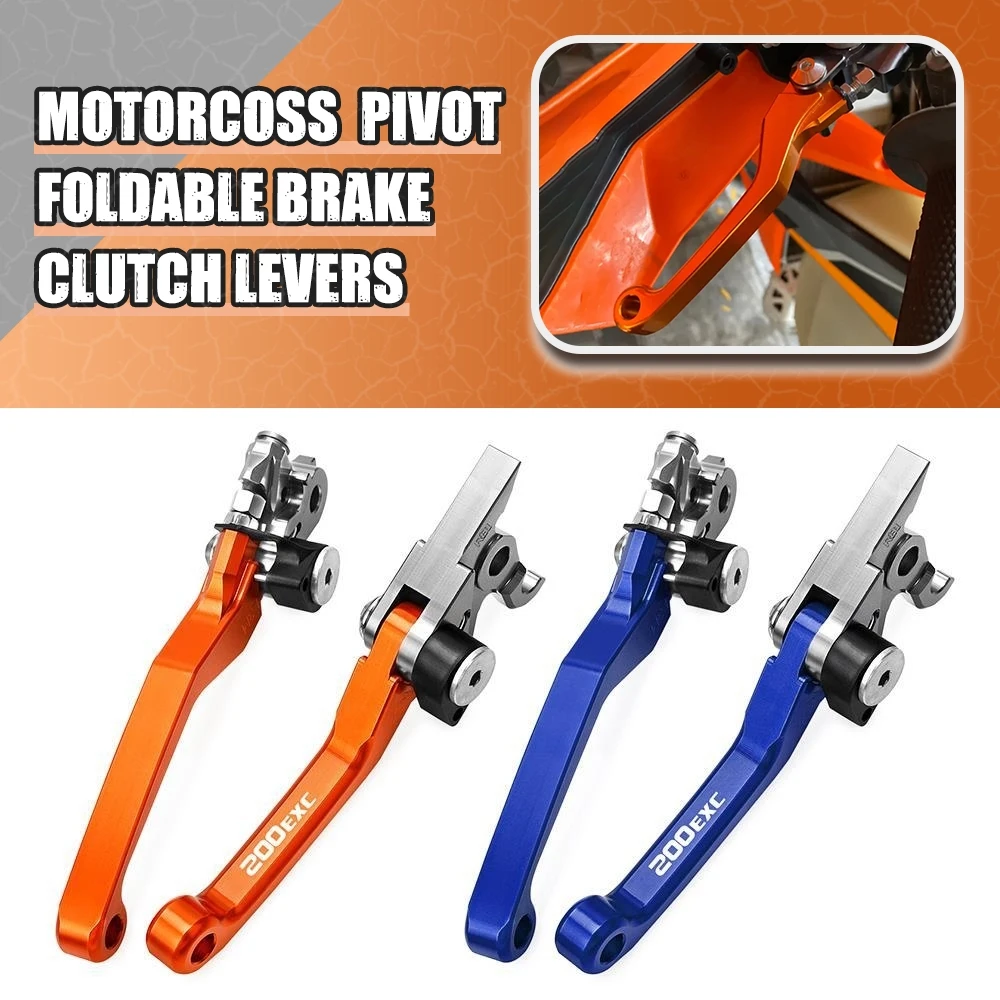 

For KTM 200EXC XC 2003-2016 2015 2014 2013 2012 2011 Motocross Foldable Pivot Dirt Bike Brake Clutch Levers Cable Lever Handle