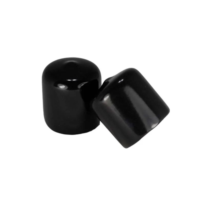 50pcs 3-25mm PVC Vinyl Sealing Cap Rubber Hose End Cap Silicone Plug Silicone Sleeve Protective End Cap Seal Assortment Kit