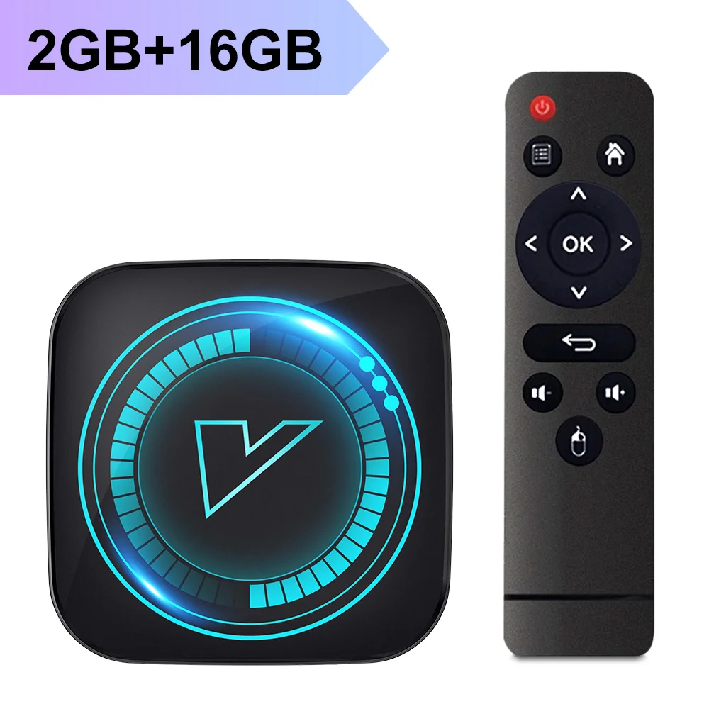 VONTAR TV Box Android 12 Allwinner H618 Quad Core Cortex A53 Ondersteuning 8K Video 4K BT Wifi Google Voice mediaspeler Set-top box