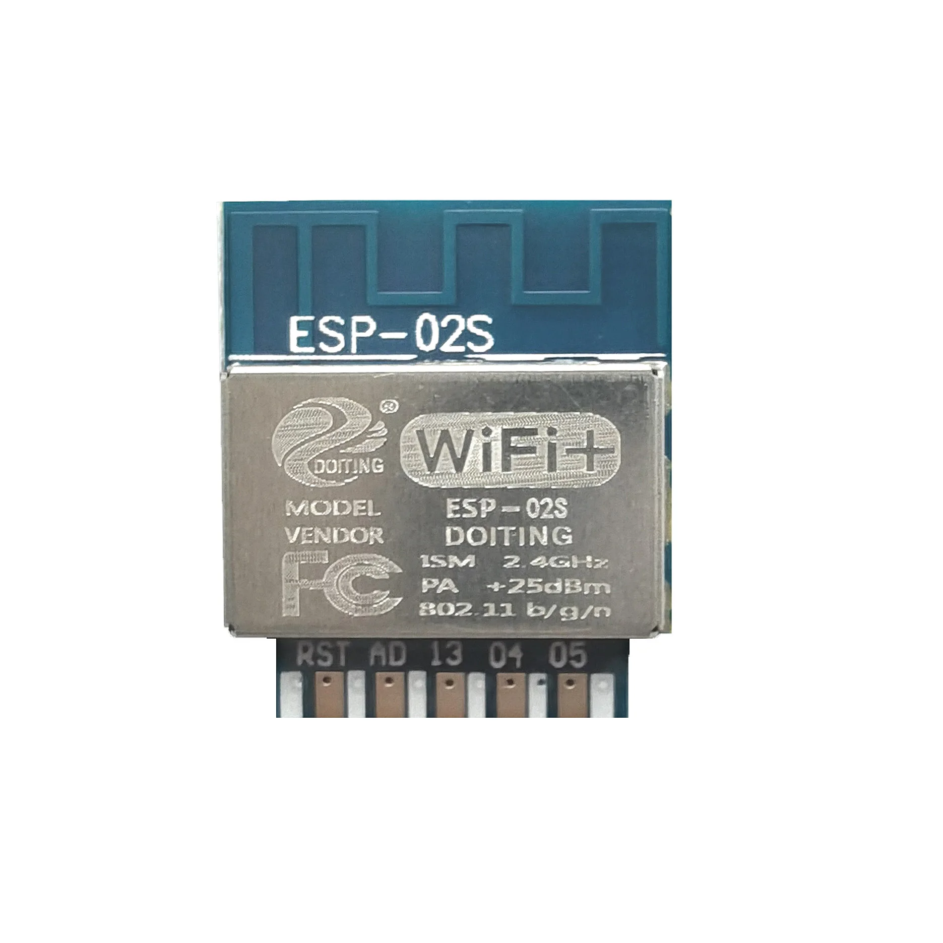 Wi-Fi Module ESP-02S TYWE2S Serial Golden Finger Package ESP8285 Wireless Transparent Transmission Compatible With ESP8266