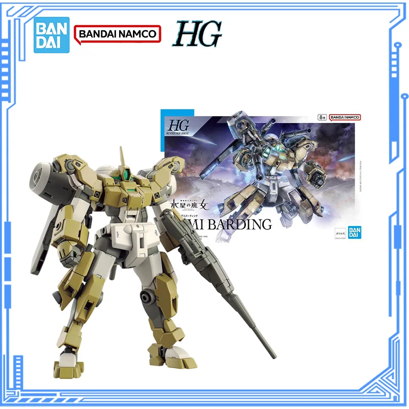 

Bandai натуральная модель Gundam, комплект HG TWFM 1/144 Demi Barding, коллекция экшн-фигурок, сборная модель, игрушки для мальчиков, рождественские подарки