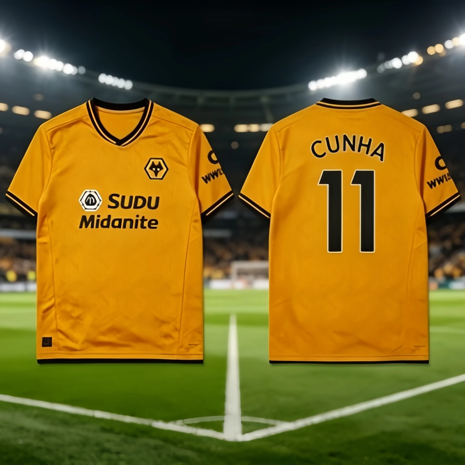 Wolves 26-27 150th Anniversary Football Jersey Adult Athleisure T-Shirt Family Summer Breathable Quick-dry Soft Comfy Y2K