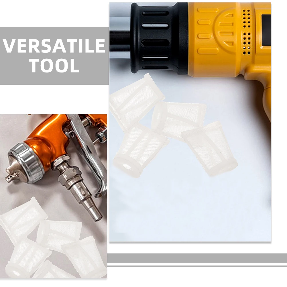 

10Pcs 120 Mesh Filters Sprayer Parts Smooth Even Finish Versatile Compatibility DIY Paint Jobs 120 Mesh Paint Sprayer Filter