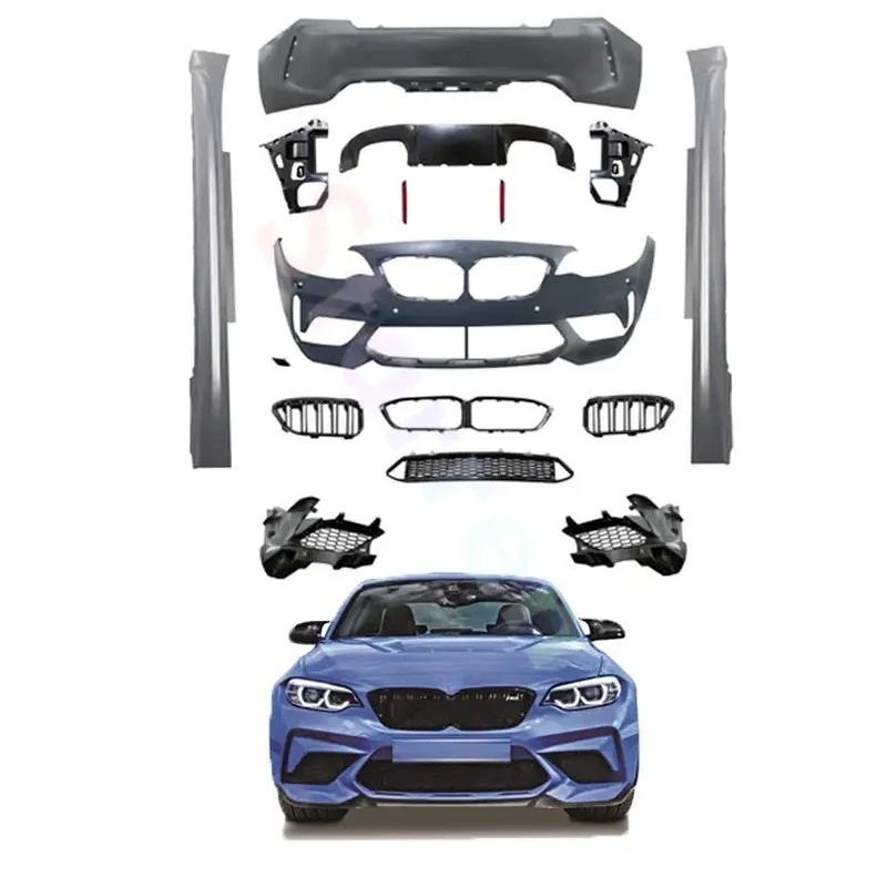 

For BMWs 2 Series Upgrade F22 F23 M2C Competition Bumper BMWs F22 Body Kit