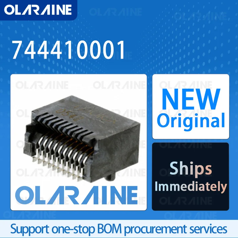 

20/50/100Pcs 744410001 100% brand new and original IC chip I/O connectors 20 Position 30 V