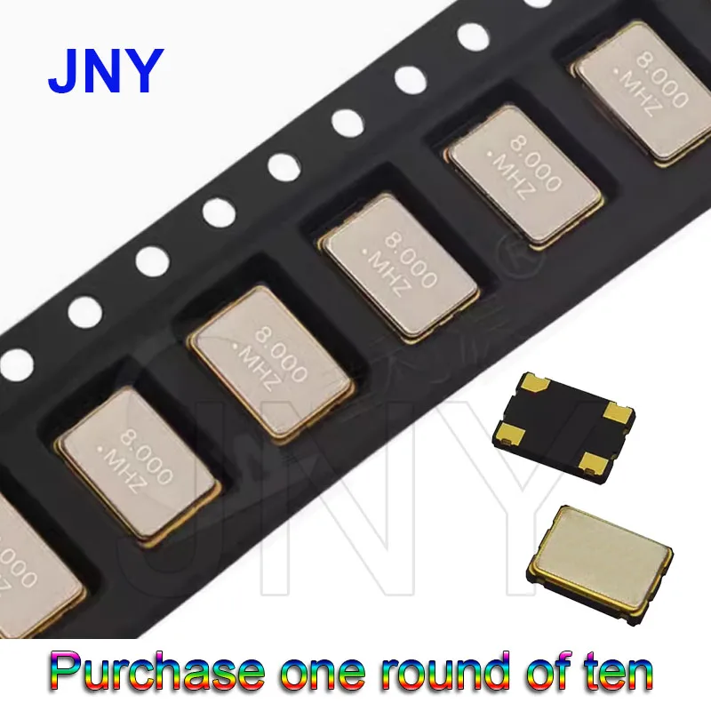 10 PCS SMD7050 2MHZ Hot selling active crystal oscillator high-precision surface mount crystal oscillator 4-pin  original