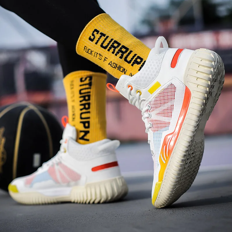 

Men's Basketball Shoes Anti-slip, shock-absorbing, durable, breathable, comfortable, versatile unisex basketball shoes