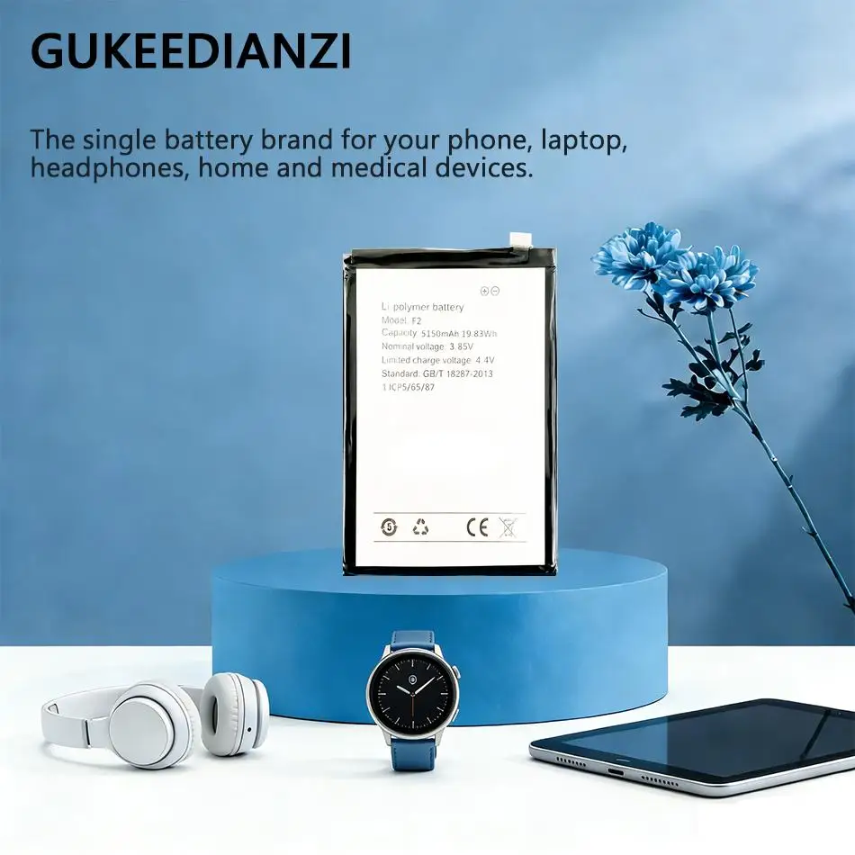 

Надежная замена для Umidigi Umi F2: мобильный аккумулятор с отличной работой при низких температурах, 5150 мАч