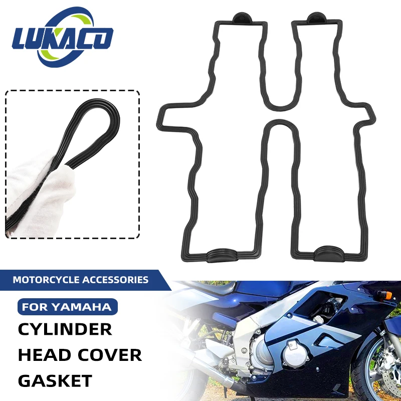 

Black Motorcycle Accessories Engine Cylinder Head Cover Gasket Kit For Yamaha FZR250R 1987-1994 FZX250 ZEAL 1991-1992