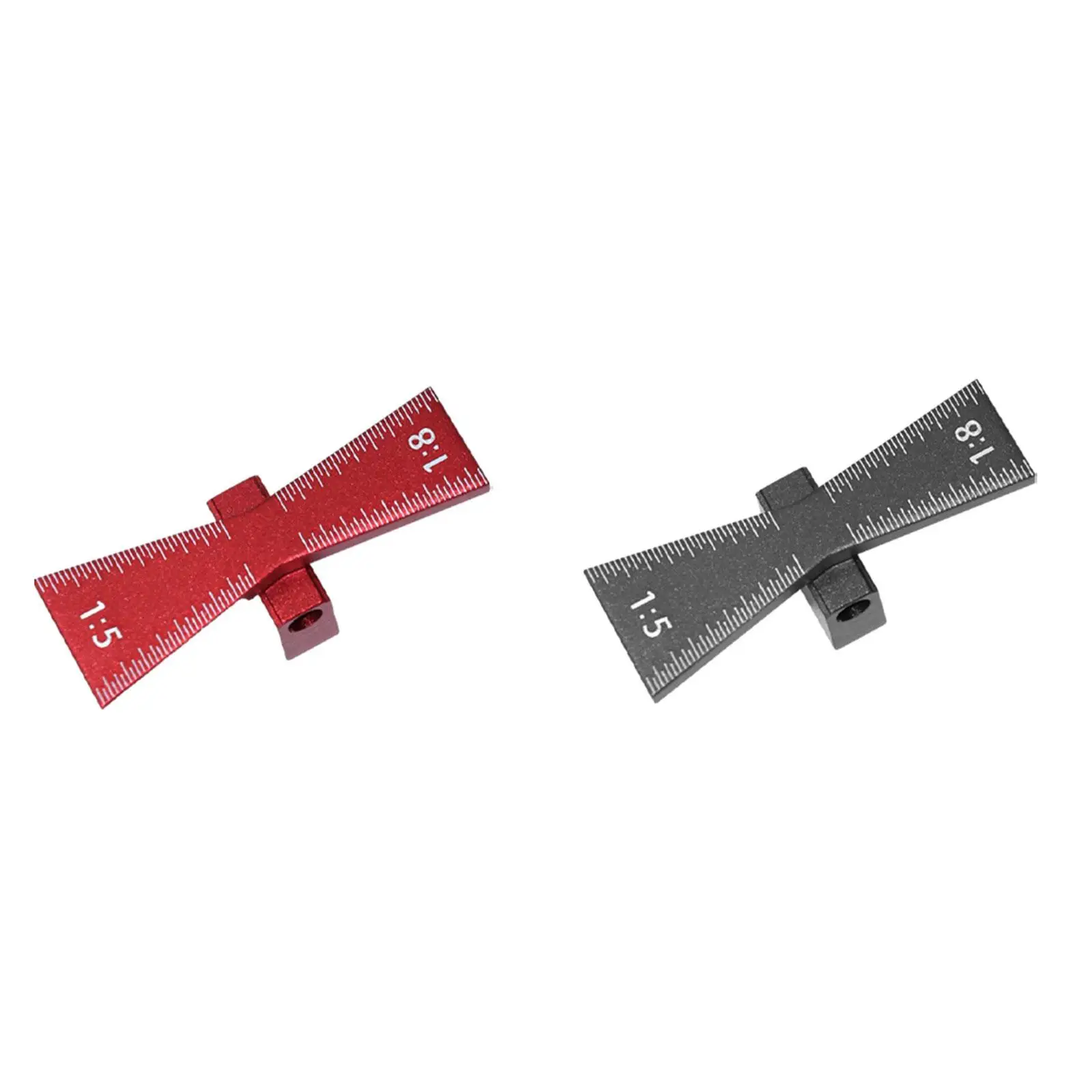 Dovetail Marker Ruler, 1:5 1:8 Slopes Hand Tool ,Premium ,Dovetail Marking Jig Guide