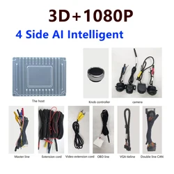 Universal 360 Panoramic Camera System AVM HD Night Vision Birds Surround View Android Screen 3D 360 Car Camera for Car